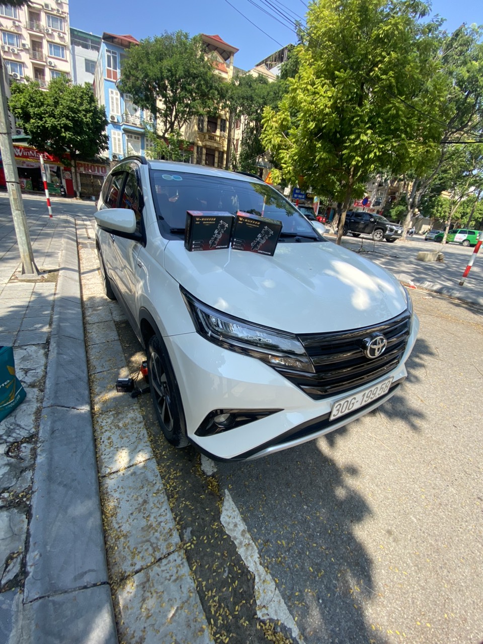 [Toyota Rush] Đệm cao su giảm chấn ô tô (Bộ 4 cái)
