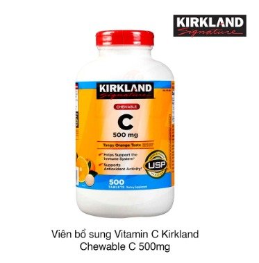 Viên nhai bổ sung Vitamin C 500mg