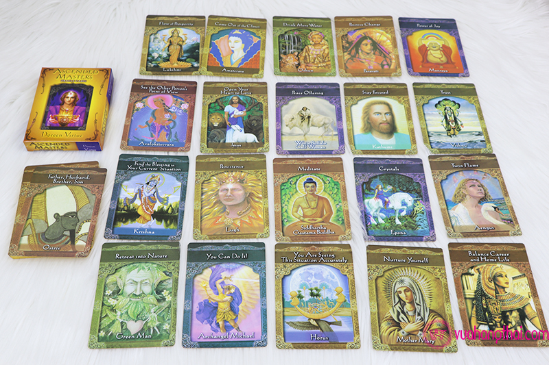 [HCM]Bộ Bài Bói Ascended Masters Oracle Cards Tarot Cao Cấp