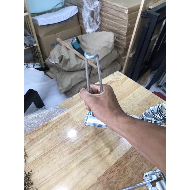 [Giá sỉ] Bộ 4 chân bàn xếp gọn Cao 28cm (1 bộ gồm 4 Chân)
