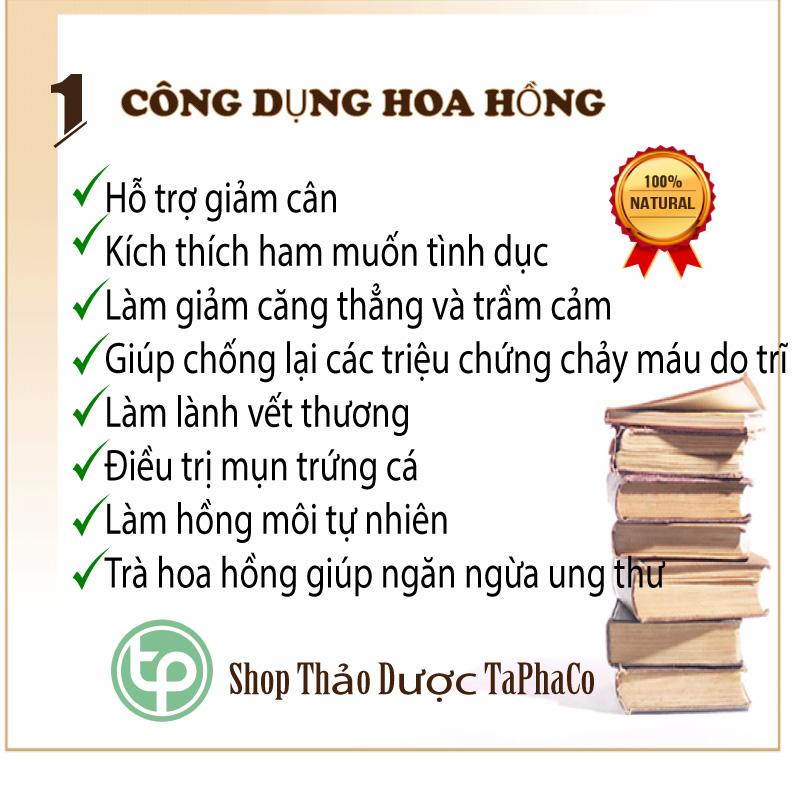 Nụ Hoa Hồng 100g Sấy Khô - Thảo Dược Tấn Phát