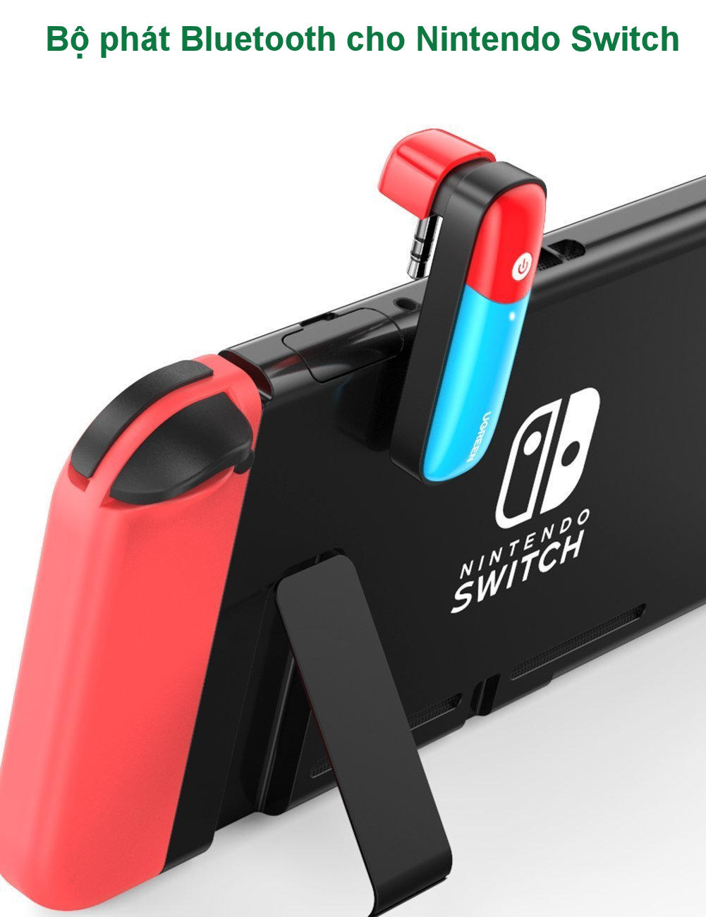 Bộ phát Bluetooth cho máy chơi game Nintendo Switch hỗ trợ APTX Low Latency UGREEN 80188