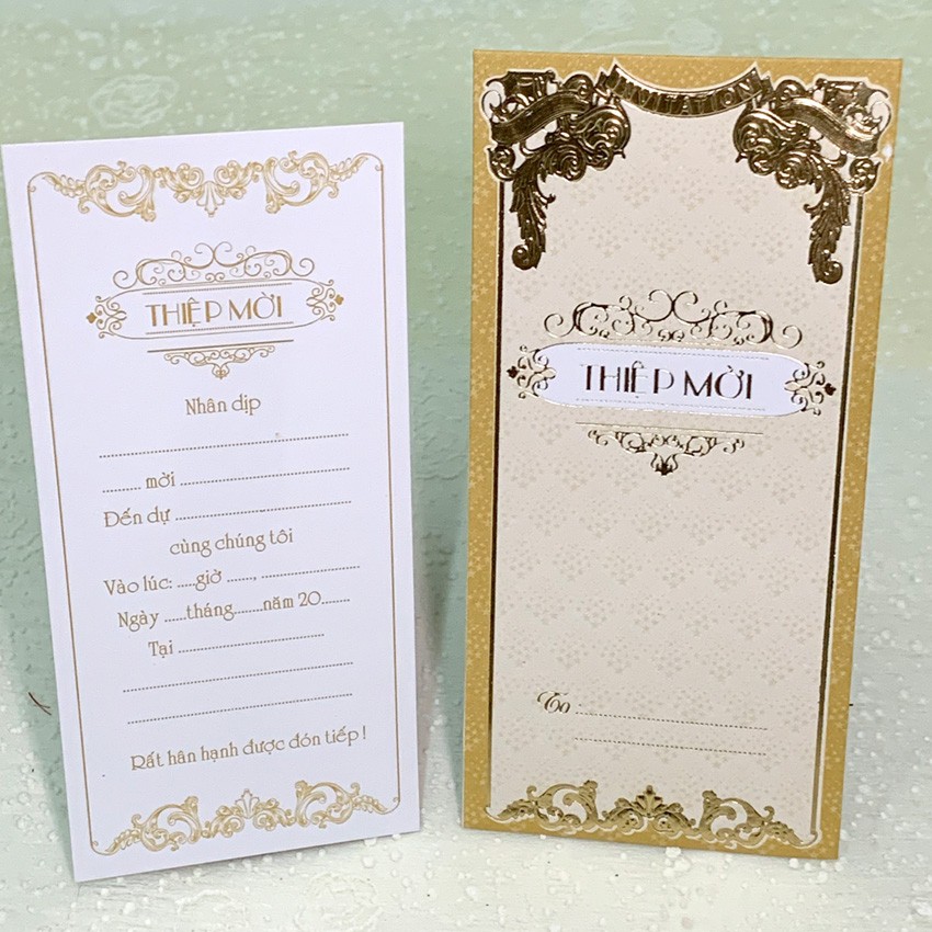 [HCM]Combo 5 Thiệp mời sinh nhật thiệp mời thôi nôi thiệp mời đầy tháng cho Bé yêu.