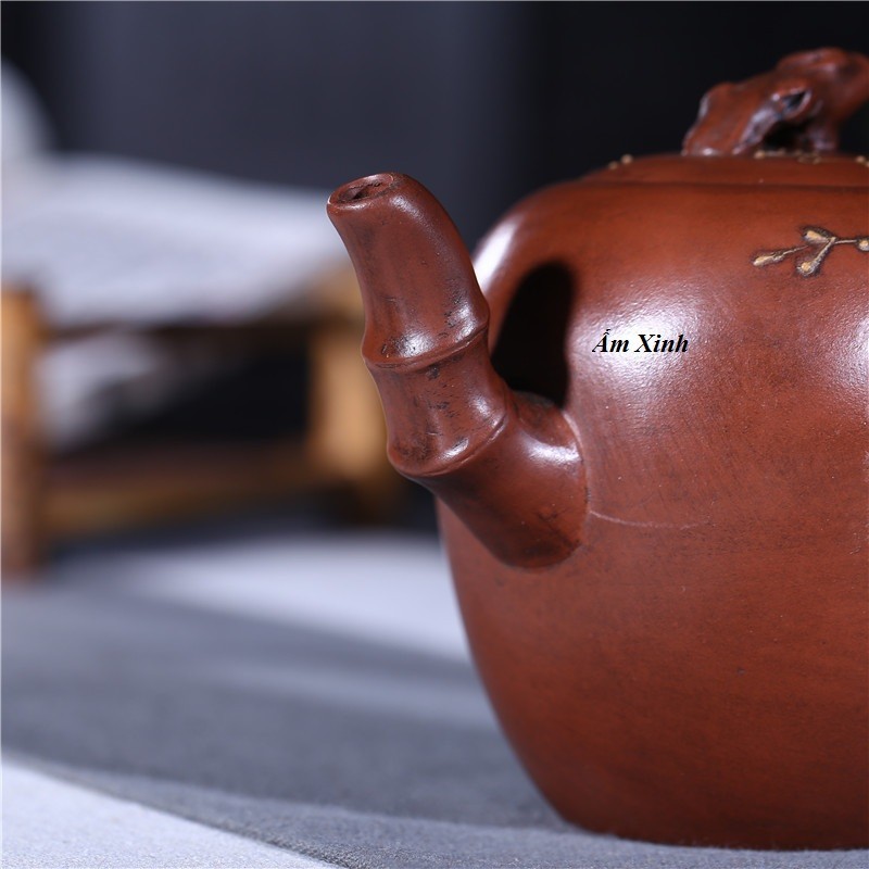 Ấm Tử Sa Nghi Hưng Báo Xuân Hoa