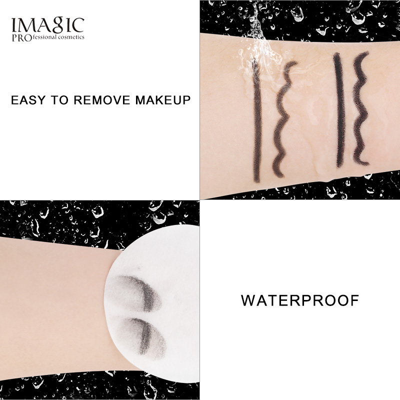IMAGIC Waterproof Eyeliner Pencil - Black + Sharpener