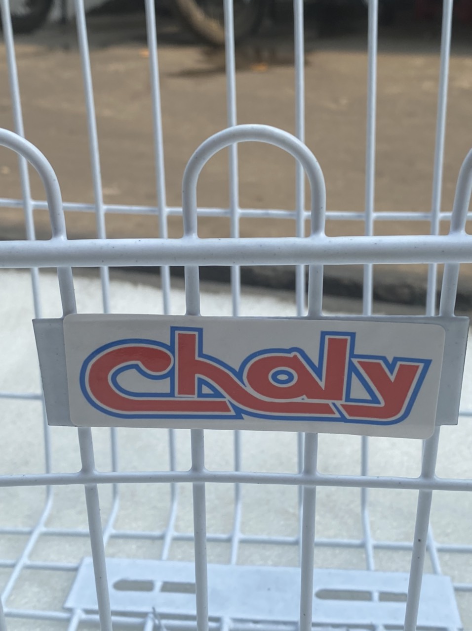 RỔ TRƯỚC XE CHALY