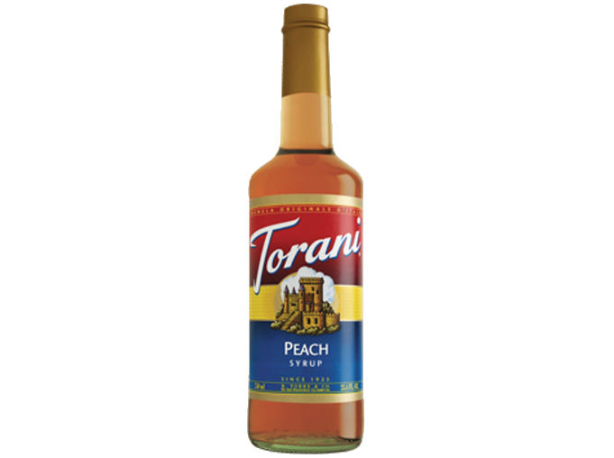 Siro Torani Chai Thủy Tinh Đào Chai 750ml