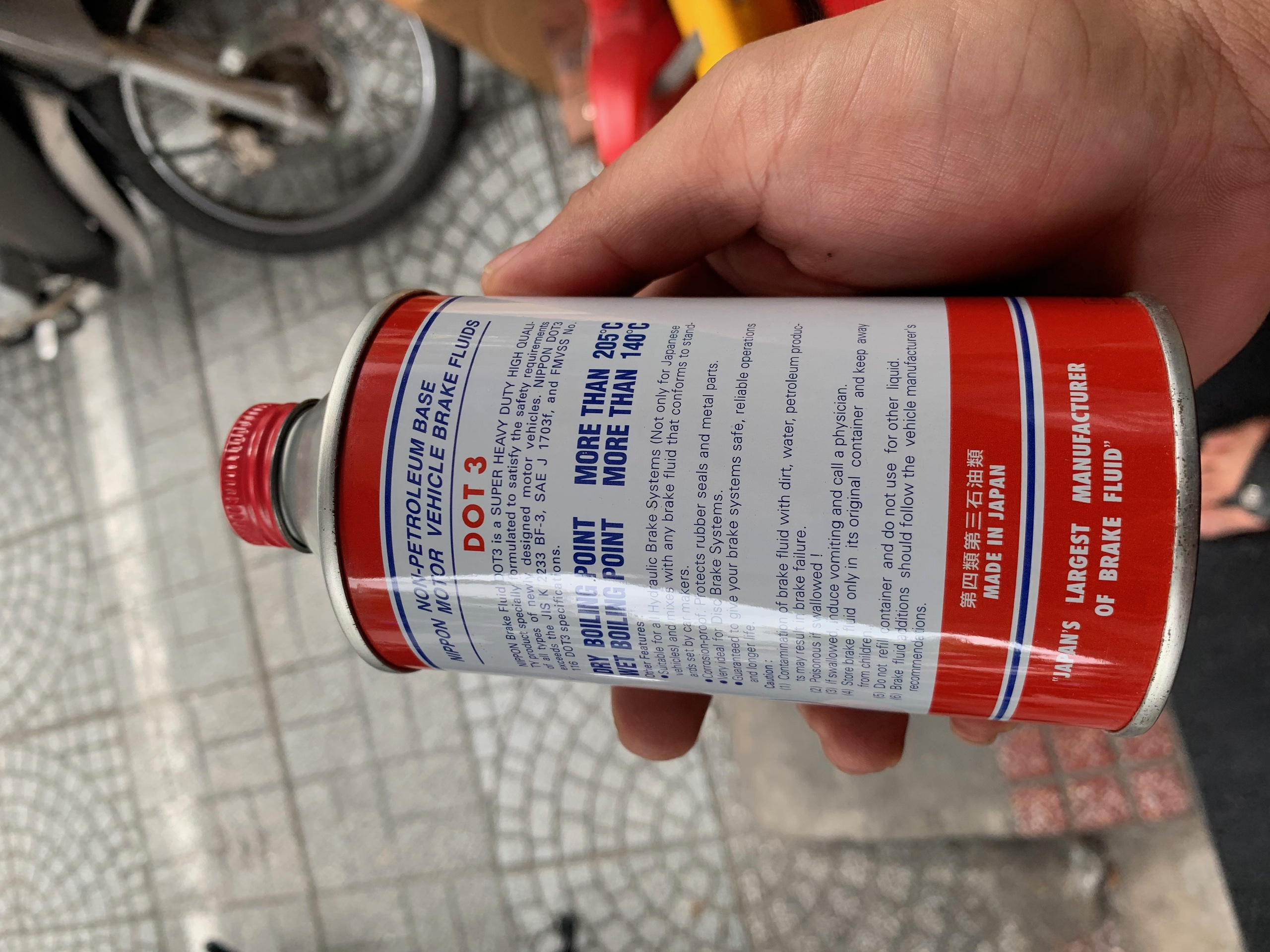 [HCM]DẦU THẮNG ĐỎ NIPPON DOT3 355ml