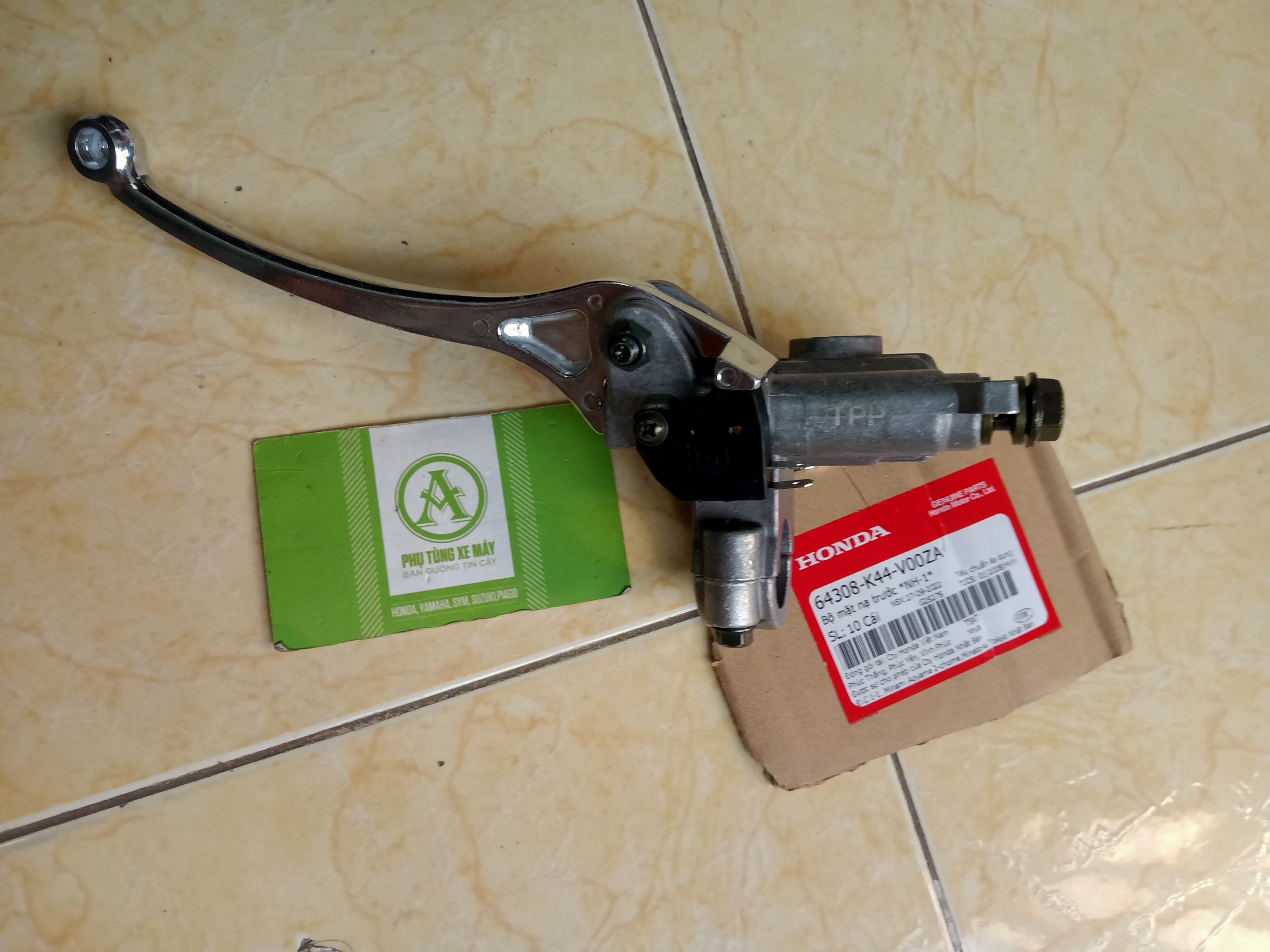 Tay thắng dầu Wave Rs/Rsx 110/ S110 Màu Bạc