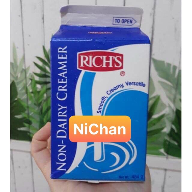 KEM BÉO THỰC VẬT RICH LÙN 454G