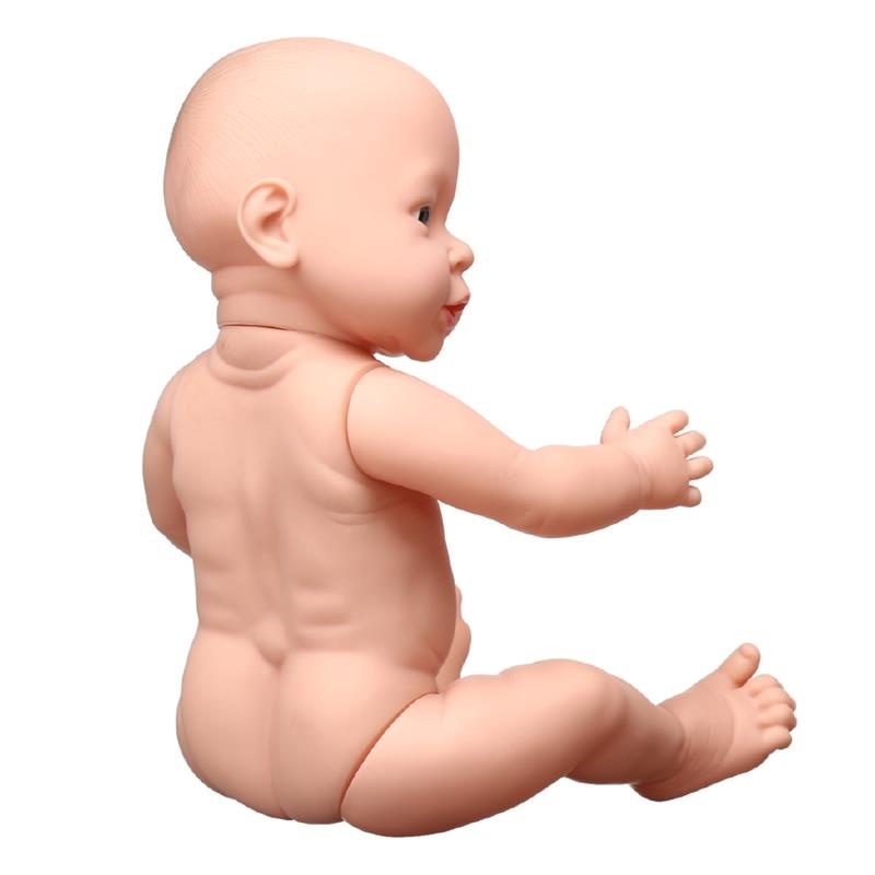 ┇♙۩ Mô Hình Búp Bê Em Bé Sơ Sinh Bằng Silicone 16 Inch
