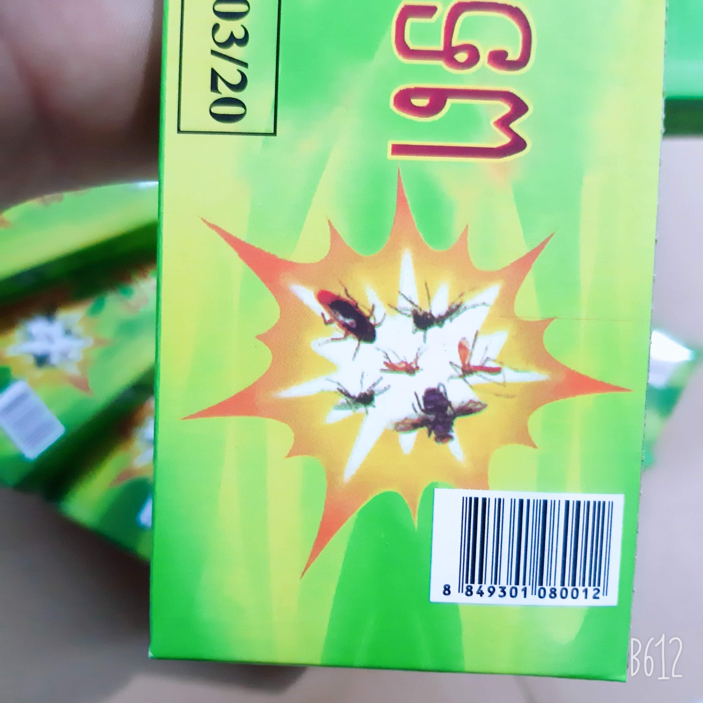 Combo 20 hộp nhang muỗi cây Campuchia