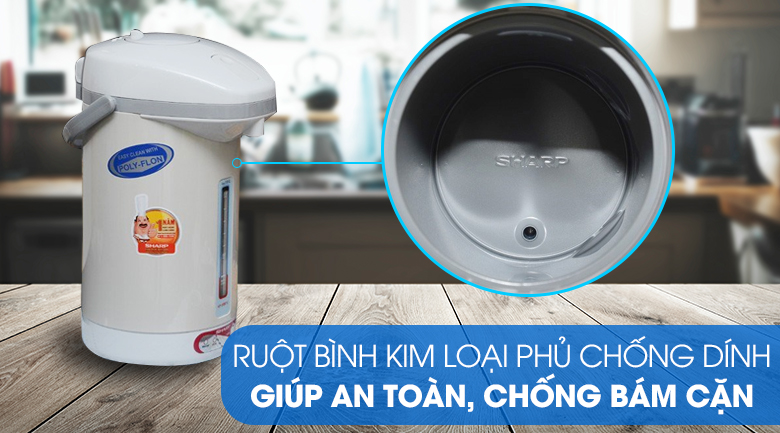 Bình thuỷ điện Sharp KP-31BTV 2.8 lít