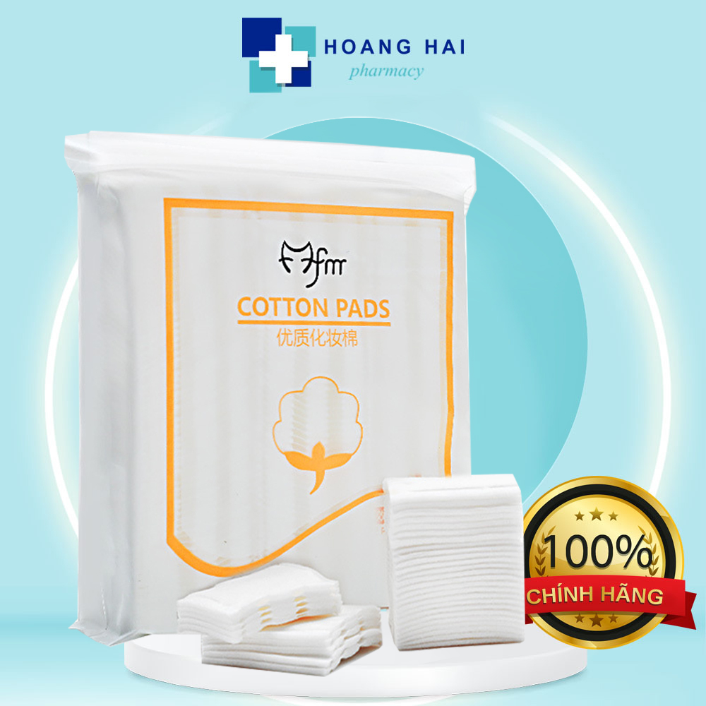 Bông Tẩy Trang 3 lớp Cotton Pads Túi 222 miếng
