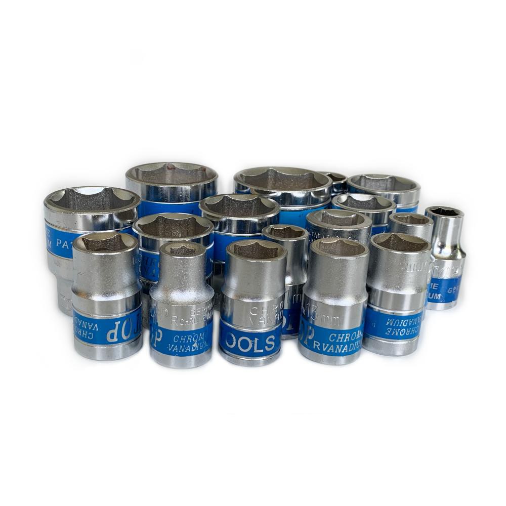 (Bán lẻ)Đầu khẩu tuýp vặn ốc chân 1/2 các cỡ 8-24mm