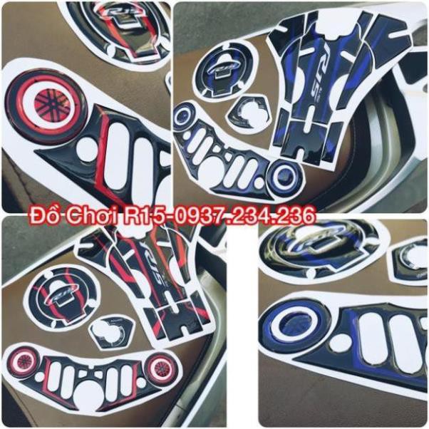 R15 v3 combo dán 3 món+ tem xương cá - tem dán r15 - tem dán r15