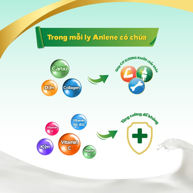 Sữa bột Anlene Gold 3 X Movepro Vani 1,2 Kg