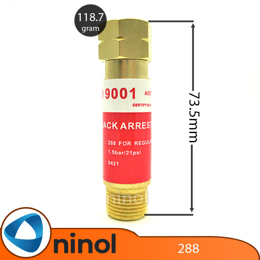 Van chống cháy ngược đá trong hàn gió đá