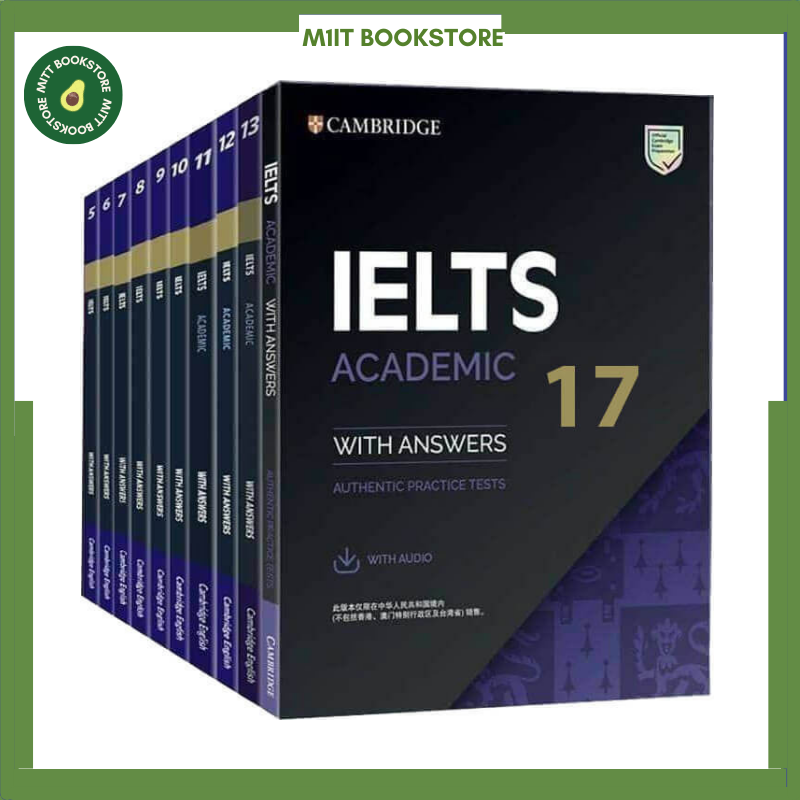 Sách Cambridge IELTS 1-17 (File nghe được gửi qua mail)