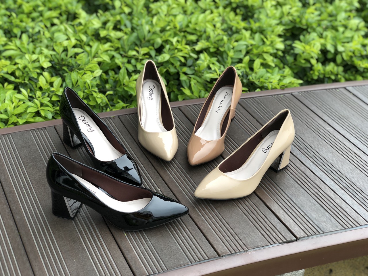 [FREESHIP] Giày cao gót 5 phân- gót sắt