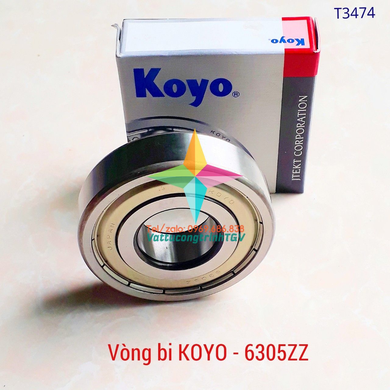 Vòng bi máy giặt 6305zz