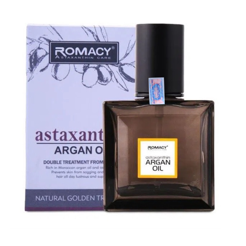 Tinh dầu dưỡng tóc romacy astaxanthin argan oil 55ml