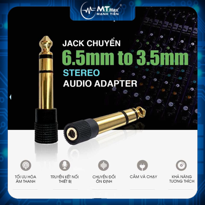 Jack chuyển 3.5 sang 6.5