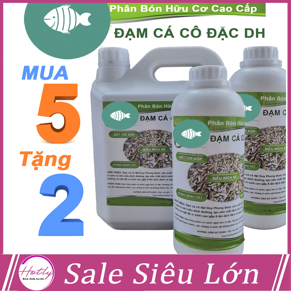 Mua 5 tặng 2 lít - phân bón đạm cá cô đặc , humic cao cải tạo đất,giúp cây phát triển tối đa -76124