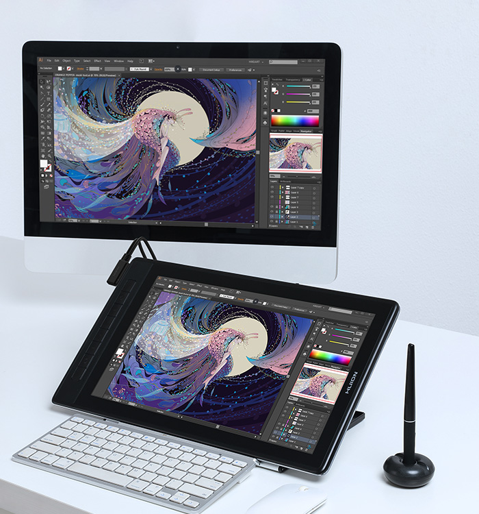 Bảng vẽ LCD Huion Kamvas Pro 16 (2.5K)