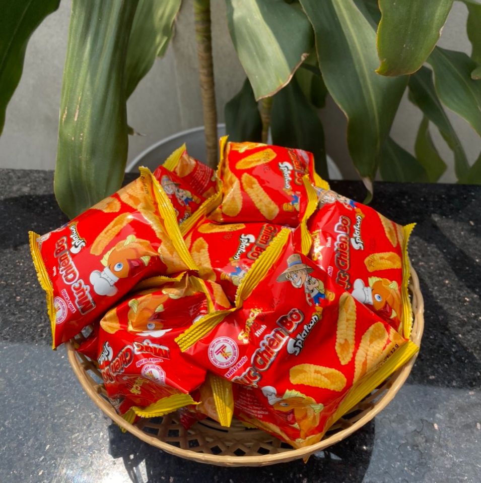 10 Gói Snack Mực Chiên Bơ