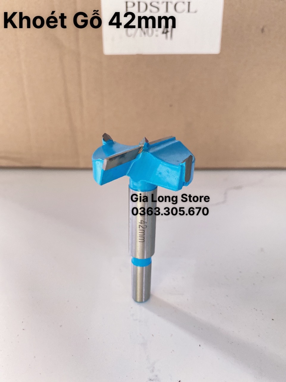 Mũi khoét gỗ xanh cao cấp 42mm