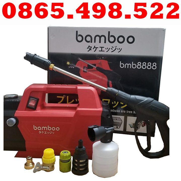 Máy rửa xe 2000w bamboo bmb 8888