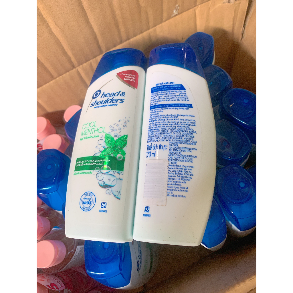 Dầu gội Head & Shoulders cool Menthol 170ml