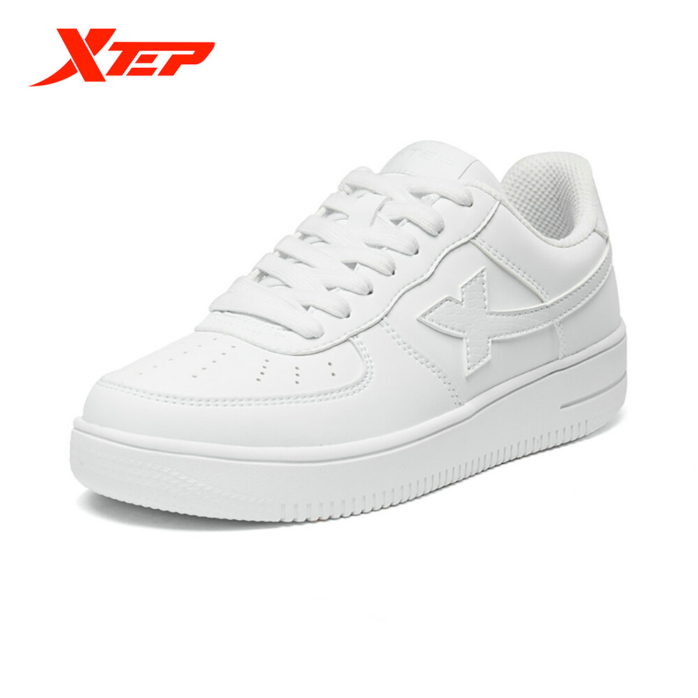 Xtep giày trượt ván nữ giày không quân thời trang thường ngày thoáng khí dễ phối831
