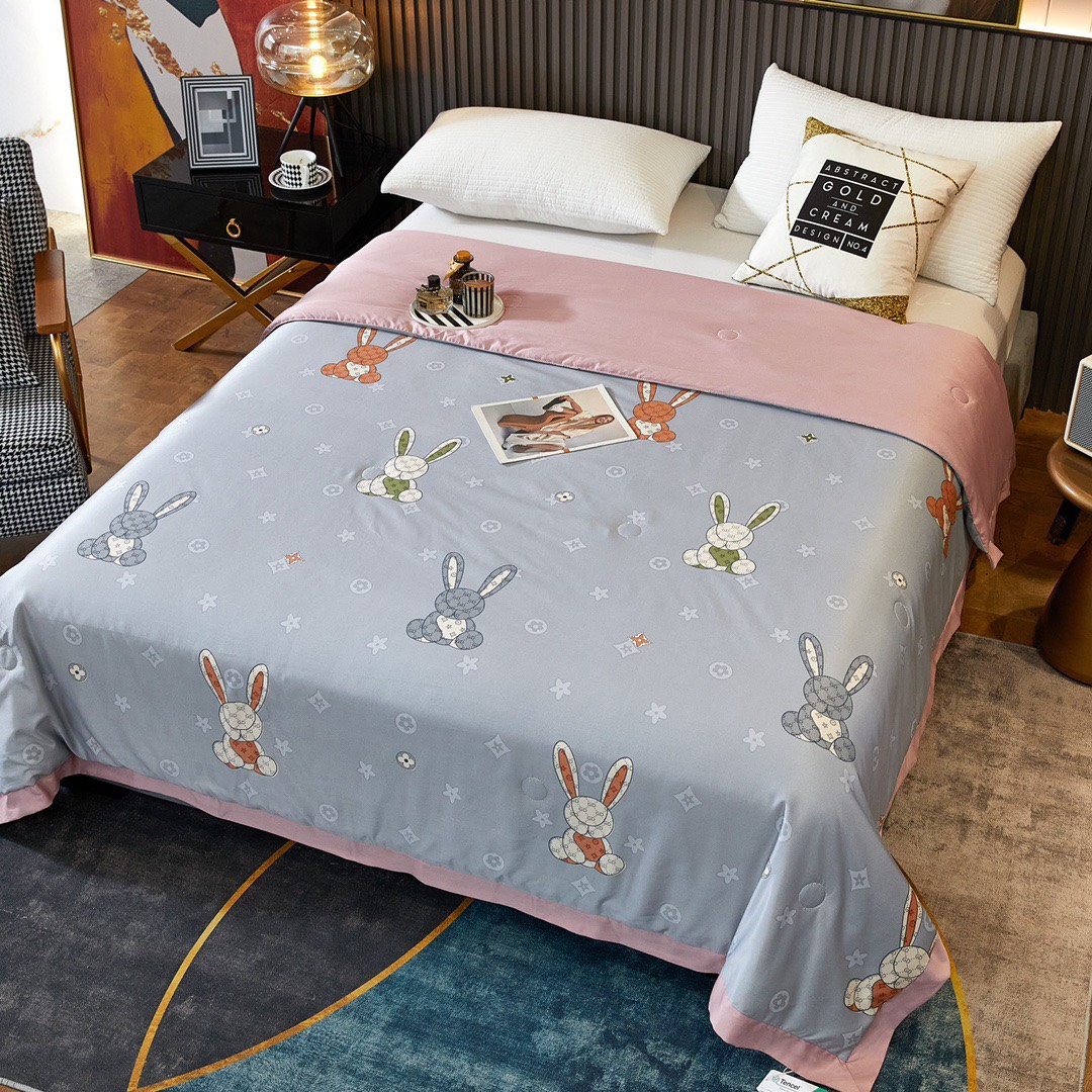 chăn hè,mền lụa thái trần bông cao cấp mềm mại thoáng mát,size 2mx2m3