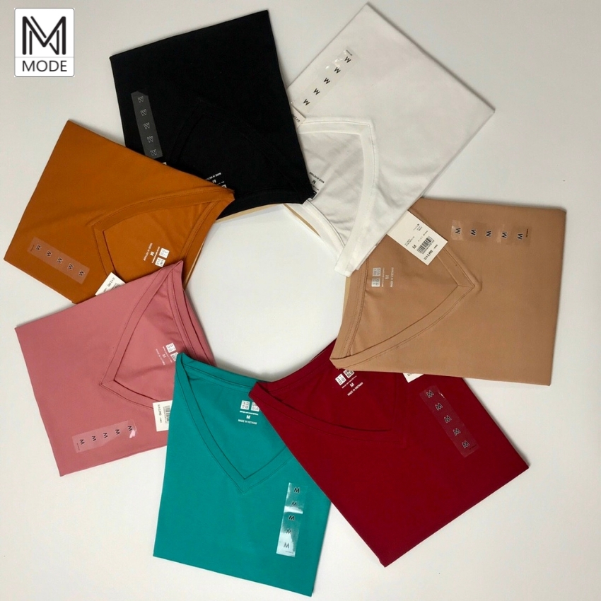 Áo Thun Cotton Basic Cá Tính - Thời Trang Ngọc Mode - Áo Chất Cotton