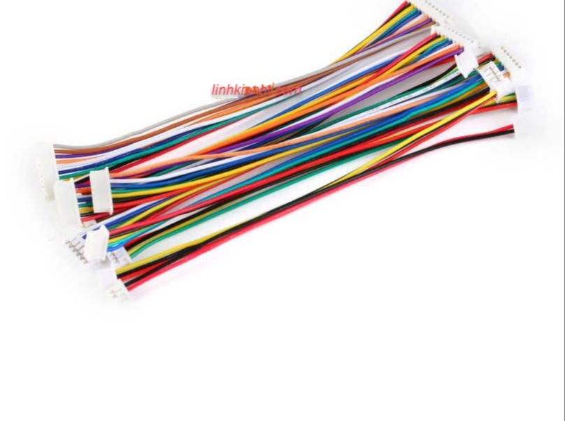 5 sợi dây bus 2 đầu dài 20cm,1.25mm các loại: 2 chân,3 chân,4 chân,5 chân,6 chân,7 chân,8 chân,9 chân, 10 chân,12 chân