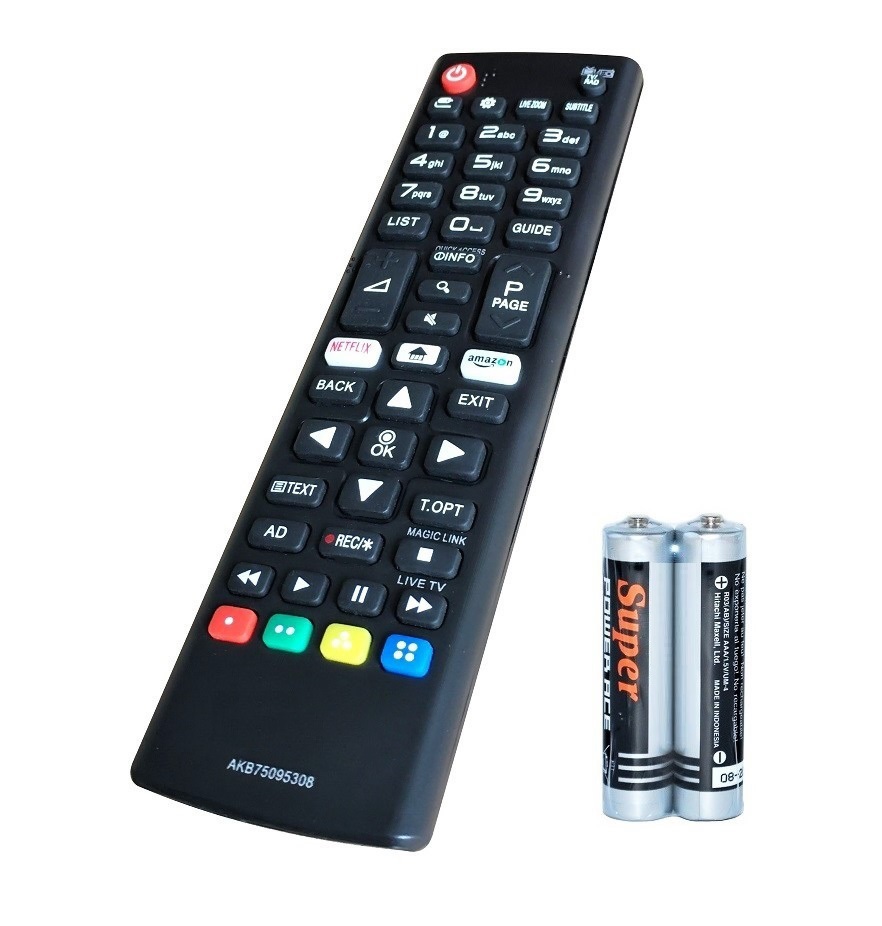 Remote Dùng Cho TV LG AKB75095308 Điều Khiển Tivi Internet Smart Thay Được AKB75095307 AKB75095315