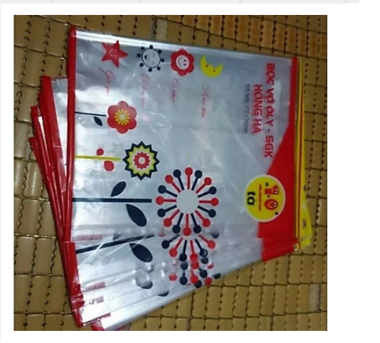 [Rẻ vô địch] [Ảnh thật] Bọc vở cấp 1, bọc sách cấp 2 HH (Set 10 tờ trong 1 tập)