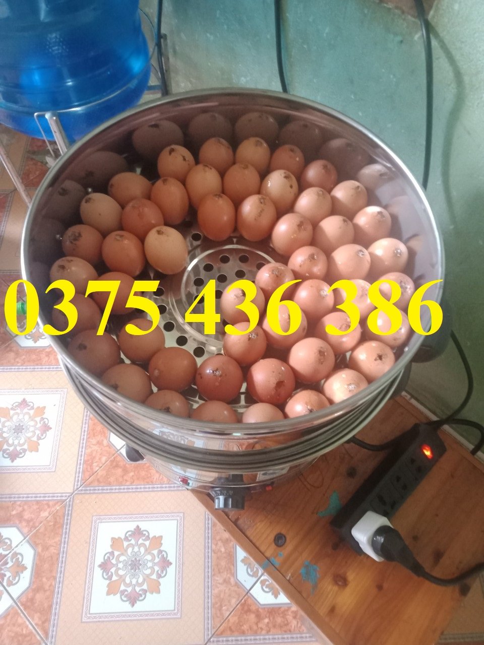 Nồi hấp đa năng 3 tầng chạy điện