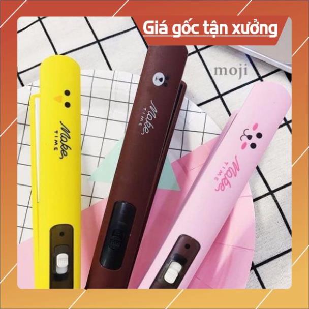 Máy Là/ Ép/ Duỗi Tóc Mini Make Time - Máy Dập Xù Tiện Lợi