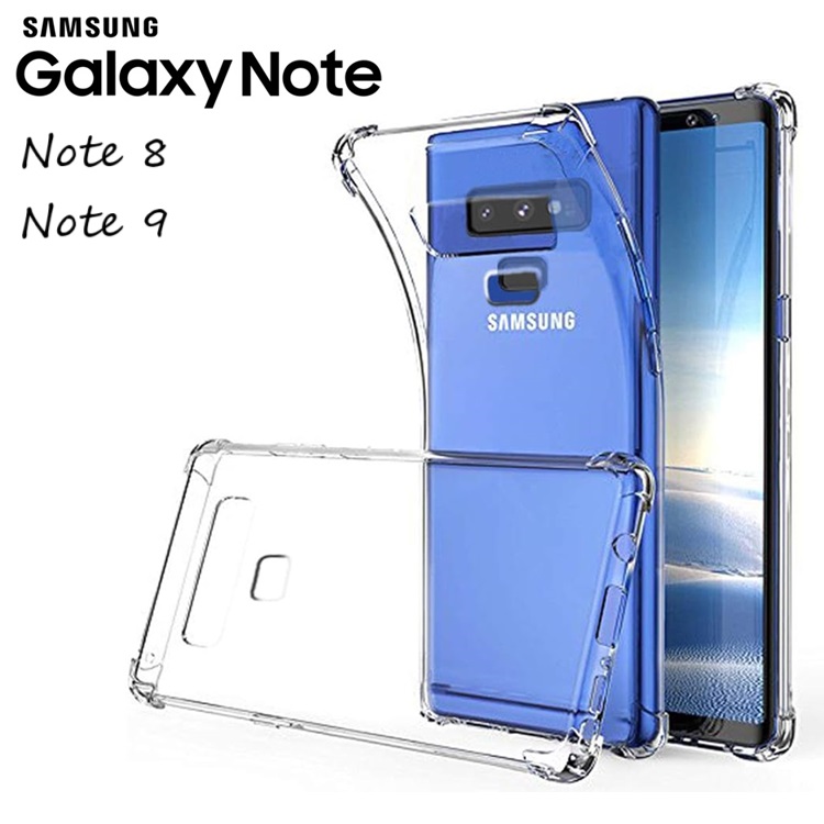 Ốp Samsung Note 8 / Note 9 - Dẻo Trong Chống Sốc Bảo Vệ Camera