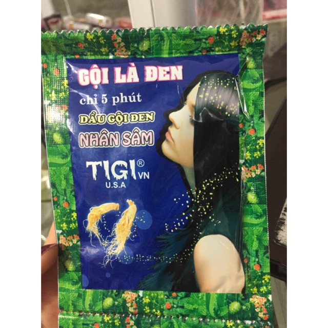 Dầu gội đen gội là đen nhâm sâm Tigi