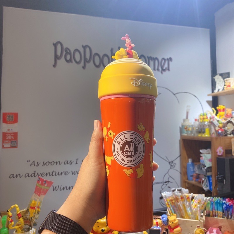 Ly giữ nhiệt gấu Pooh Thái Lan