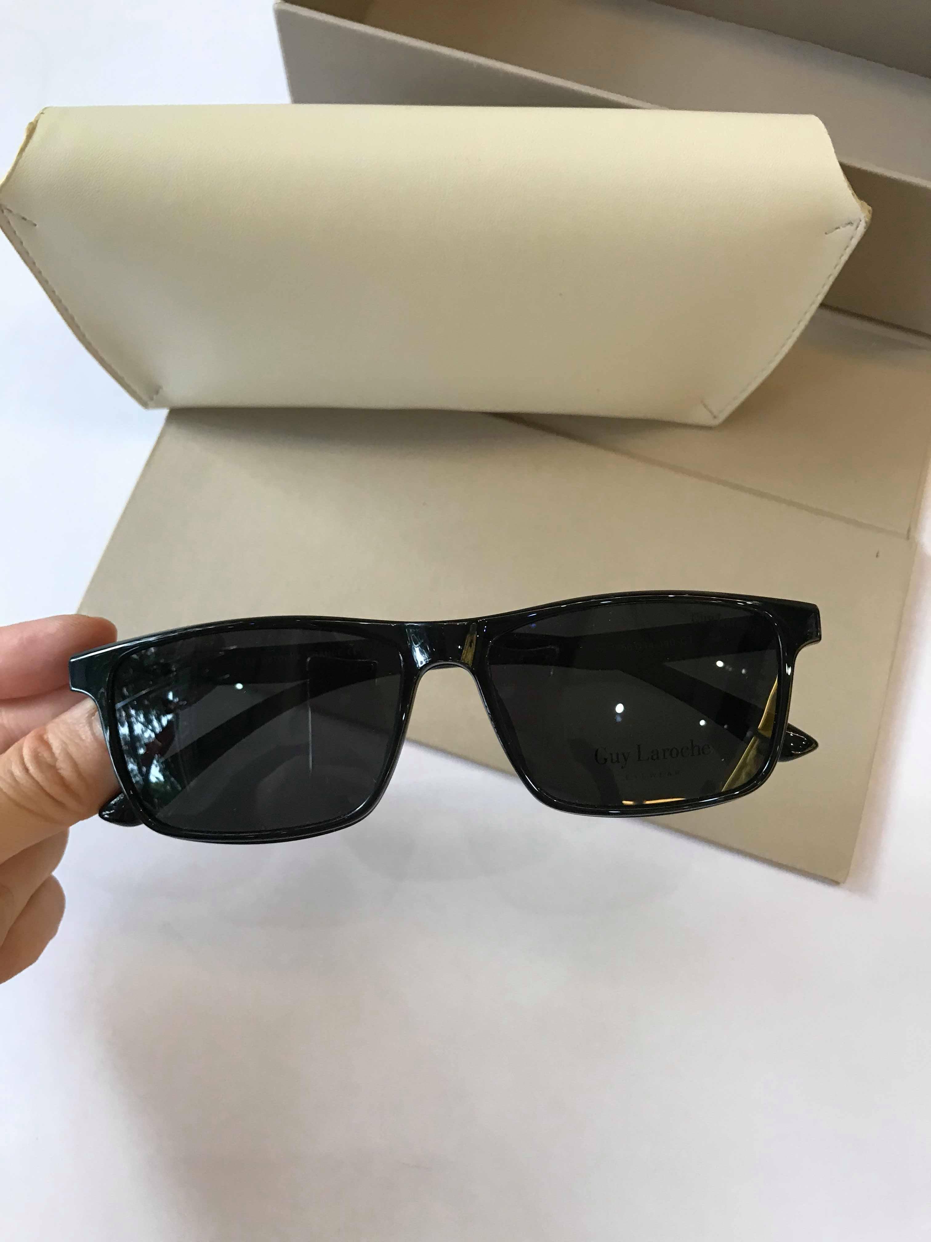 Kính CẬN RÂM 2 tròng GUY LAROCHE cao cấp (ĐEN)
