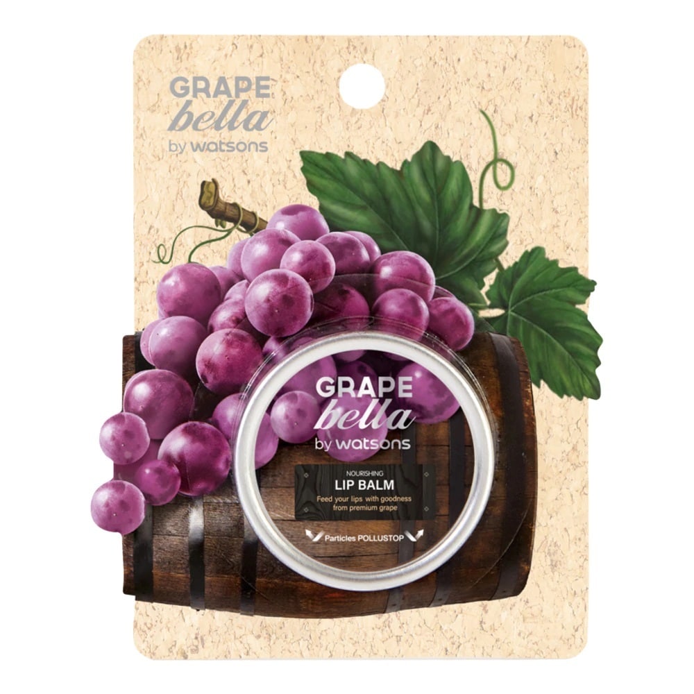 [MUA 2 TÍNH 1] Son Dưỡng Grape Bella By Watsons Nourishing Lip Balm 10g