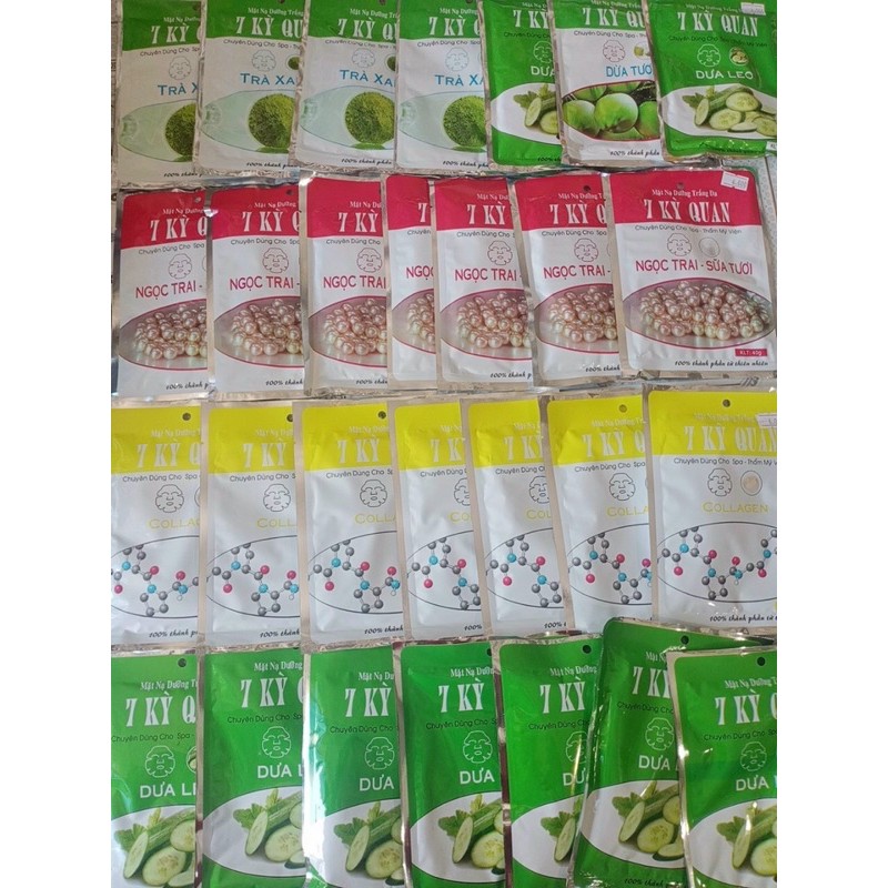 Mặt nạ 7 kỳ quan đủ loại