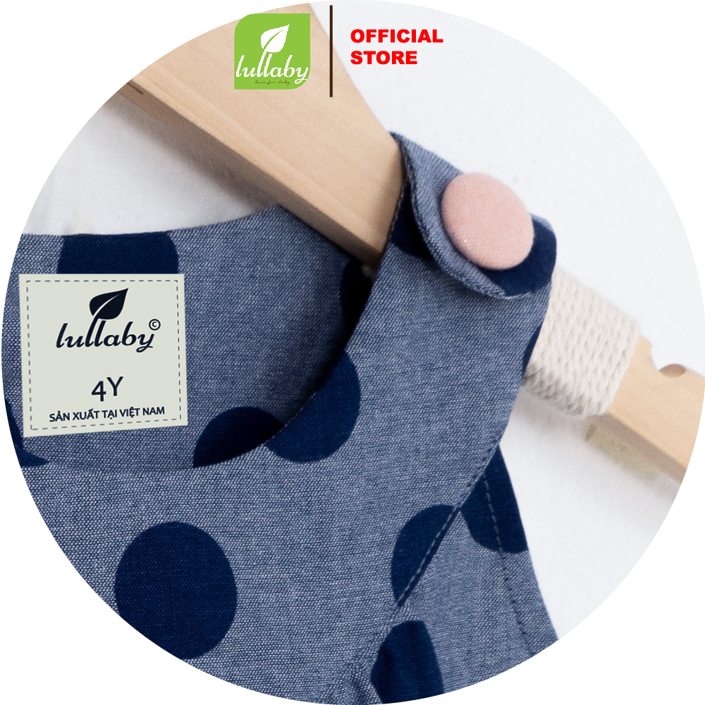 LULLABY - NH180V - Bộ bé gáiái sát nách vai chồm