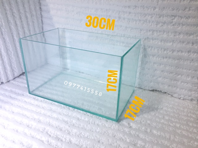 Bể cá mini -Bể cá cảnh trang trí để bàn 30cm