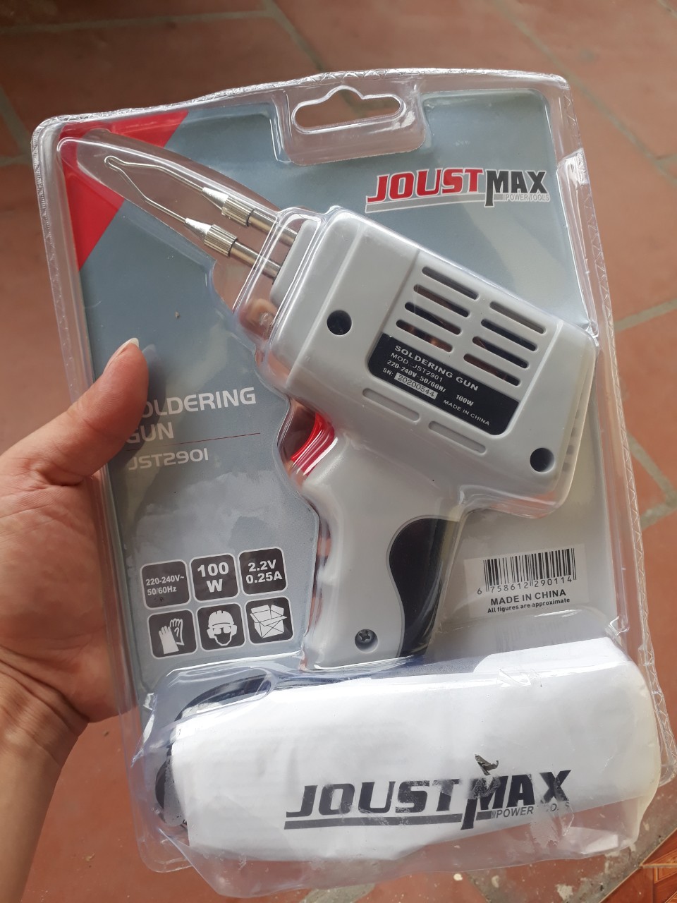 mỏ hàn xung JOUST MAX - 100w